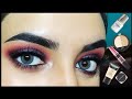 Purple Smokey Eye Tutorial Using New Makeup products from Nykaa Sale | Maybelline,Wet n wild,Pac