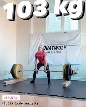 Rory van Ulft is 'Strongest Girl in the World', Deadlifts 80kg and