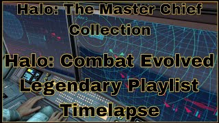 Halo (MCC) Combat Evolved - Legendary Playlist Timelapse