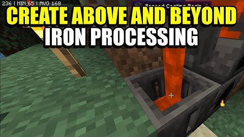 Ep2 Iron Processing - Minecraft Create Above and Beyond Modpack