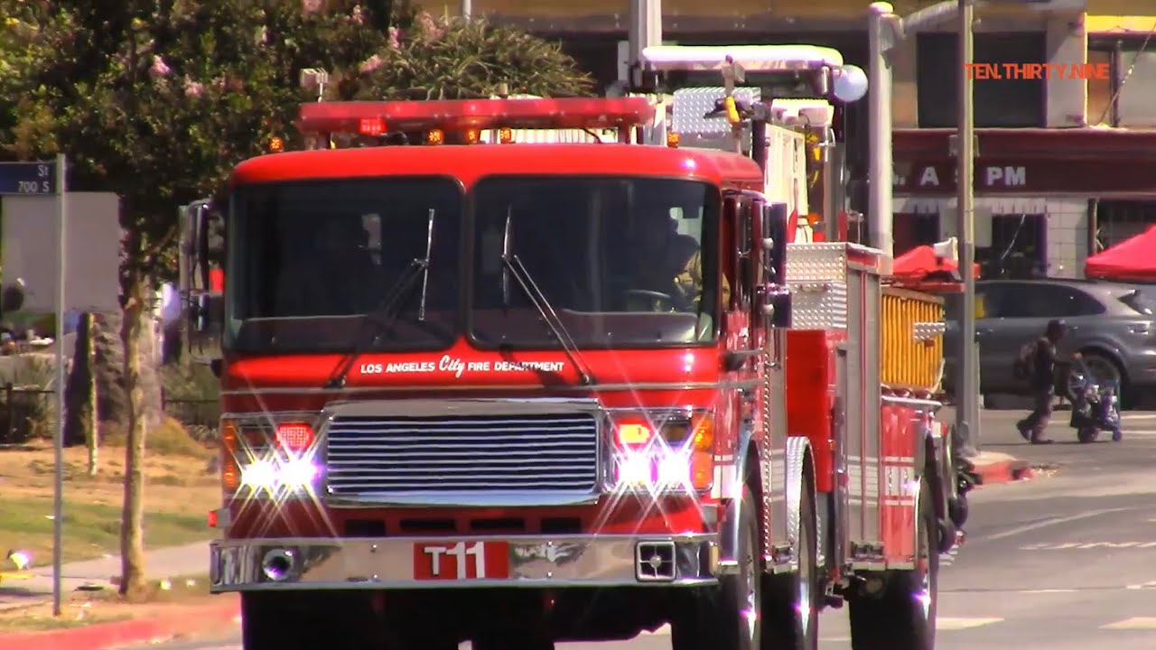 LAFD STATION 11 TASK FORCE & LAPD UNITS RESPONSE TO POSSIBLE LAKE RESCUE