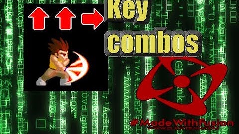 Clickteam fusion 2.5 - Key combination tutorial