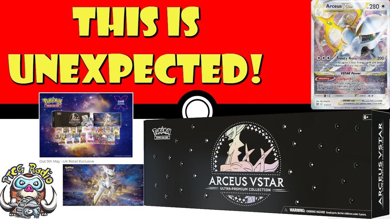 New Arceus VSTAR Premium Collection in September! 