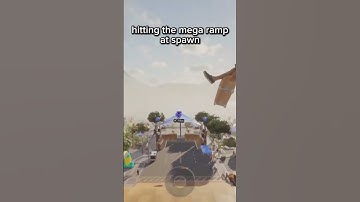 Mega Ramp at Spawn Island #Skate #Skate4 #Shorts