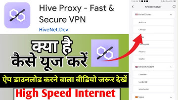 Hive Proxy App Kaise Use Kare | How To Use Hive Proxy App | Hive Proxy App