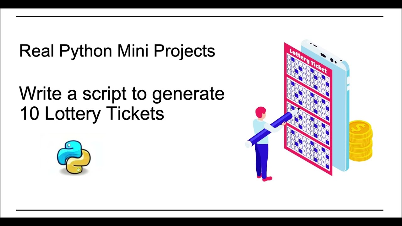 Lottery Tickets Generator Mini Project