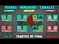 FECHAS, HORARIOS y CANALES CONFIRMADOS para los CUARTOS DE FINAL LIGUILLA Liga MX CLAUSURA 2026