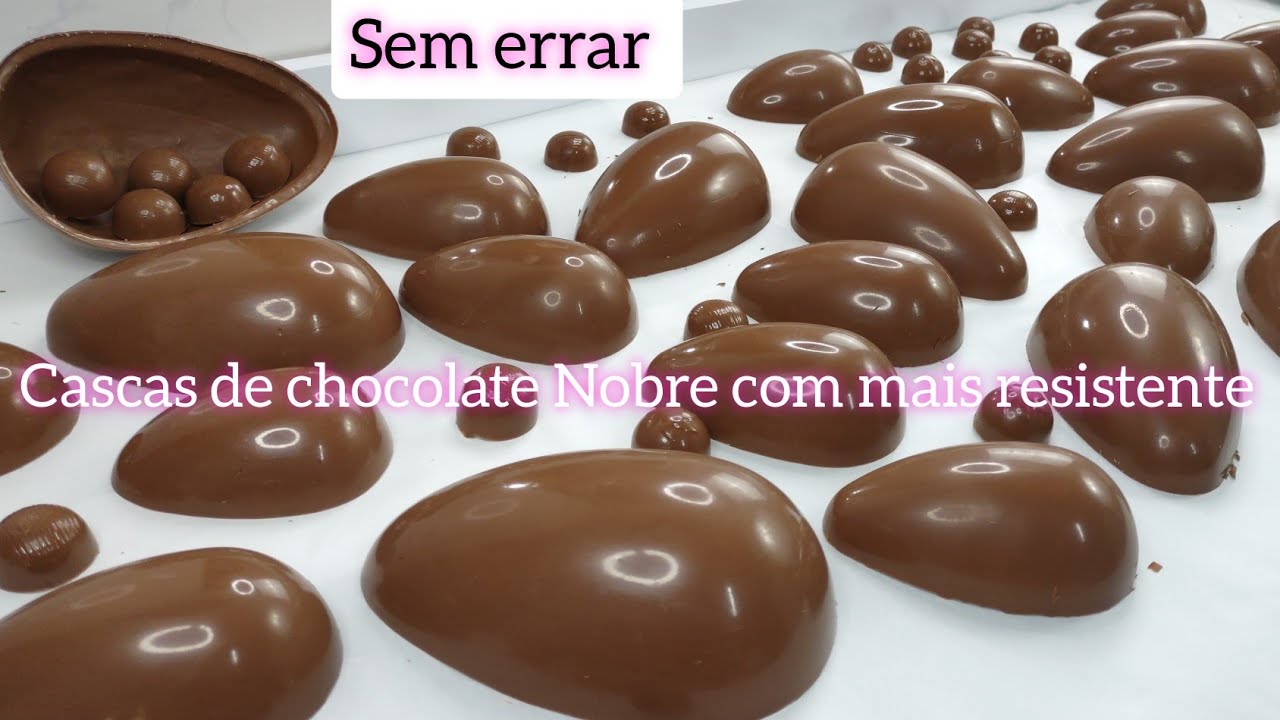 COM CHOCOLATE NOBRE E SEM SOFRIMENTO NA TEMPERAGEM / COMO PREPARAR OVOS E COMO GUARDAR
