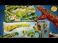 Gigantosaurus vs trex huge box new dinosaur adventure toys  vs jurassic world dino toys