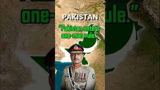 Pakistan Under One Man? Asim Munir as CDF #ytshorts #shorts