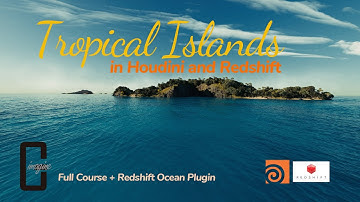 Photorealistic Environment in Houdini | Tropical Islands | Pro VFX Course Trailer