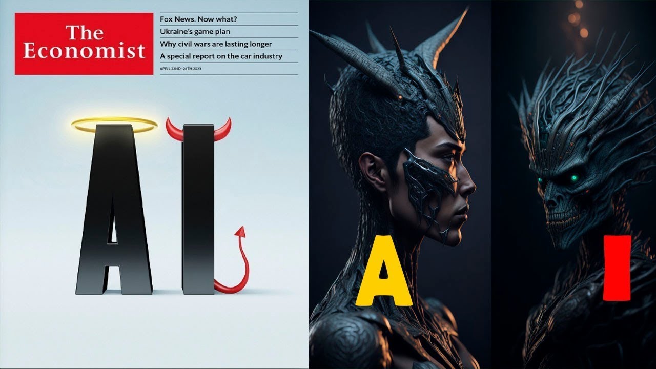 LA NOUVELLE COUVERTURE THE ECONOMIST SUR L'INTELLIGENCE ARTIFICIELLE