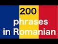 Learn romanian  200 phrases in romanian for beginners