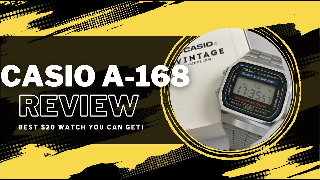 A $25 Watch Worth Buying: the Casio A168 