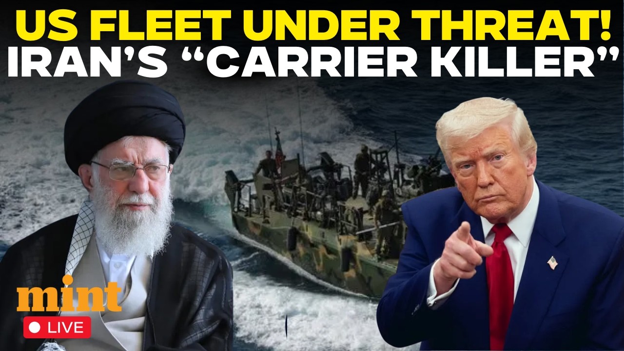 LIVE | US To Attack Iran? | US Carrier vs Iran’s Deadly Missiles | Khamenei vs Trump | USA Vs Iran