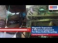 Magnetic Separators &amp; Vibratory Equipment For Glass Cullet Recycling- Jaykrishna Magnetics Pvt. Ltd.