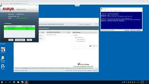 Using SALBOT3 for connectivity to Avaya SAL Hosted 3.0 Concentrators