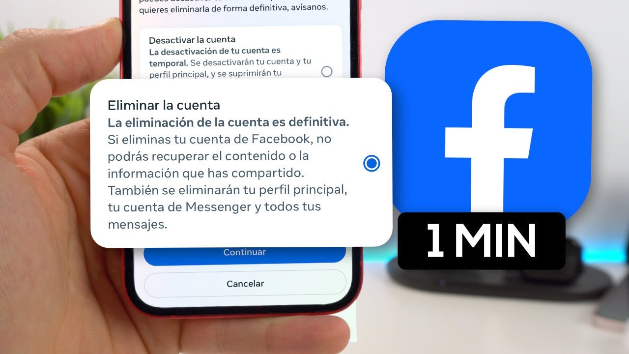 C mo ELIMINAR Cuenta De Facebook PARA SIEMPRE YouTube C mo eliminar cuenta de facebook para siempre youtube