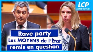 Rave party dans le Maine-et-Loire : Gérald Darmanin pointe l'irresponsabilité des organisateurs.