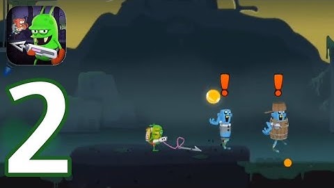 Zombie Catchers - Gameplay Walkthrough Part 2 - new weapon & new zombie (iOS,android)