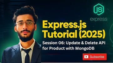 Express.js Tutorial Session 06 | Update & Delete API for Product with MongoDB | Rehan Kapaya