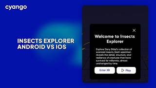 Android vs iOS: 3D Insects Explorer demo screenshot 1