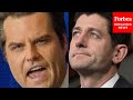 Matt Gaetz Takes Aim At Paul Ryan, Meghan McCain, Bush Family, Mitt Romney