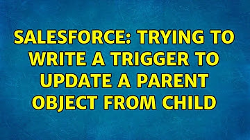 Salesforce: Trying to write a trigger to update a parent object from child (5 Solutions!!)