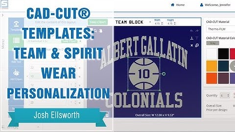 CAD-CUT® Templates: Team & Spirit Wear Personalization