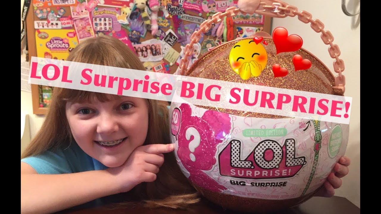 NEW L.O.L. Surprise Dolls LOL BIG SURPRISE - Unboxing Review & Giveaway