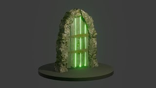 Medieval Fantasy Gate ll Blender