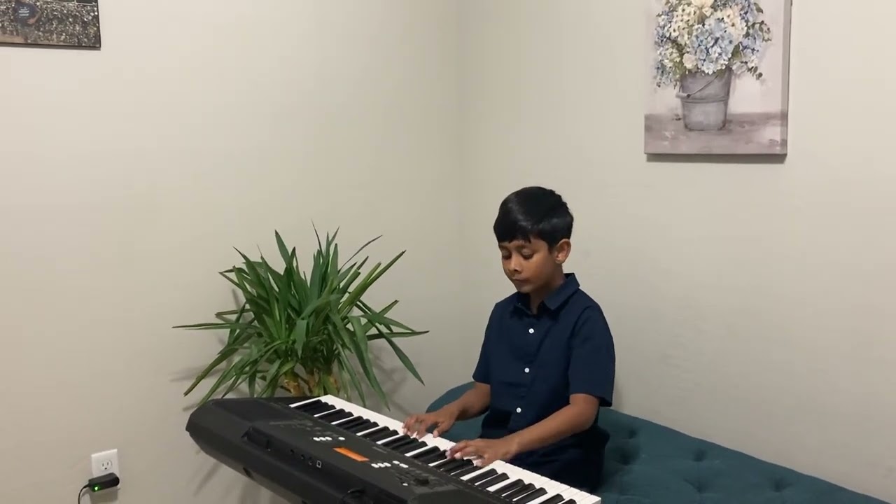 Me playing it begins raining