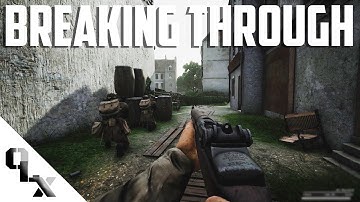 PUSHING THROUGH GERMAN DEFENSES PART 1 -  POST SCRIPTUM CARENTAN CINEMATIC. [INFANTRY GAMEPLAY]