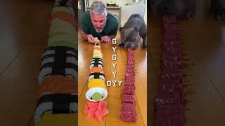 Who Eats The Fastest? Human Vs Dog In The Challenge Part 74