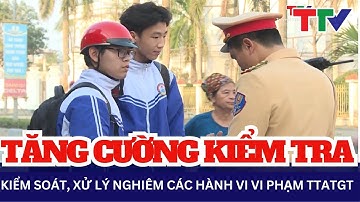 Công an huyện Hoằng Hoá xử lý vi phạm trật tự an toàn giao thông | NSTH