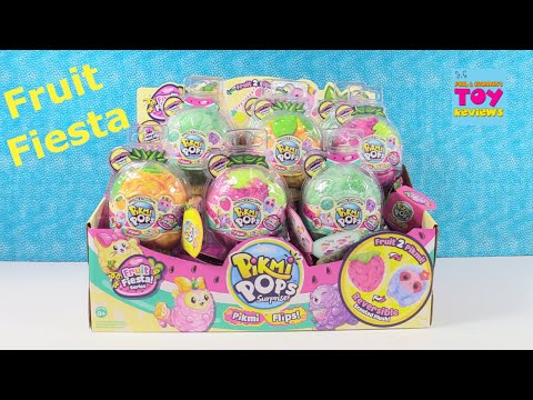 Pikmi Pops Surprise Flips Fruit Fiesta Series Blind Bag Toy Unboxing