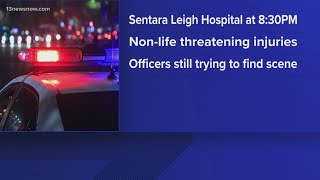 Gunshot victim walks into hospital in Norfolk