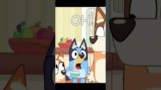 BLUEY IS SHOCKED WHEN SHE IS REPLACED!!! #bluey #funny #shorts