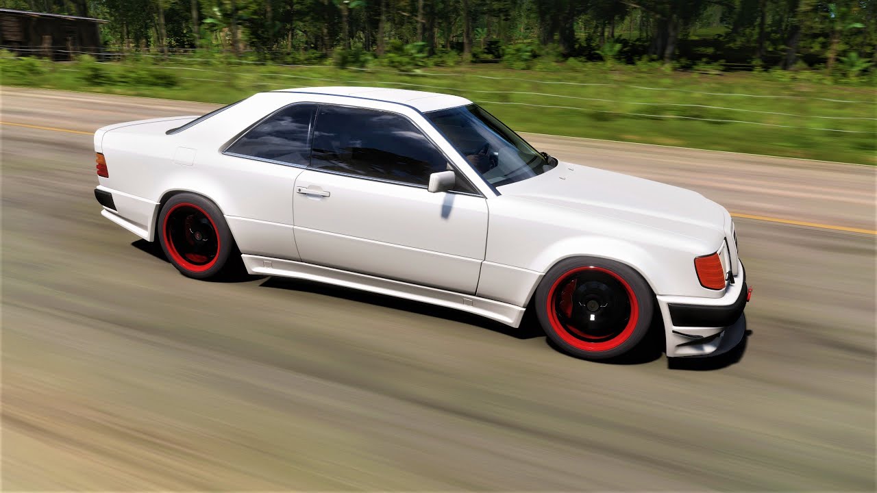 Forza Horizon 5 1987 MercedesBenz AMG Hammer Coupe Customize and