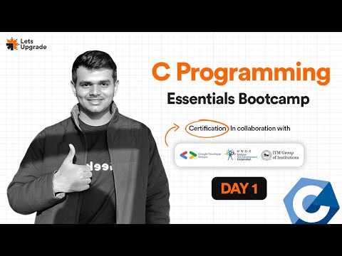 Day 1 | Introduction to C Programming | C Programming Essentials Bootcamp (3 Days)