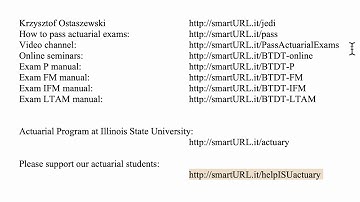 Exam P exercise for December 29, 2019