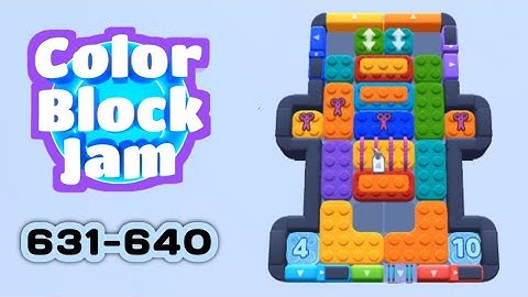 Color Block Jam Level 631-640 | No Commentary, No Music | Android Gameplay