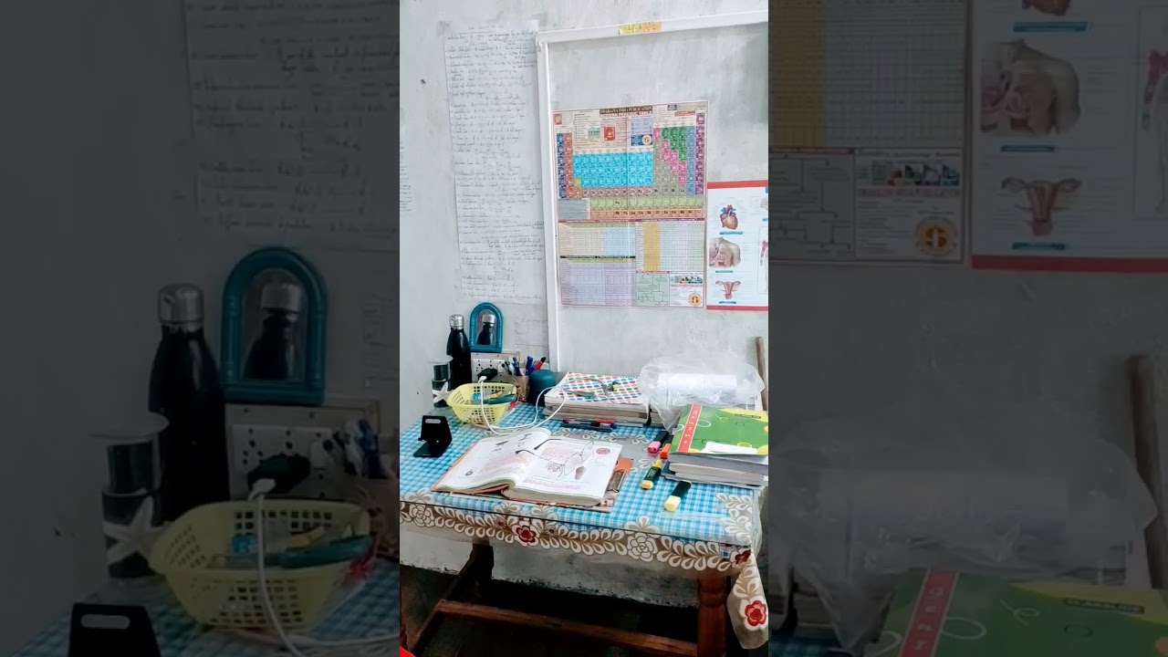 My study room for neet preparation 😍🥰. 