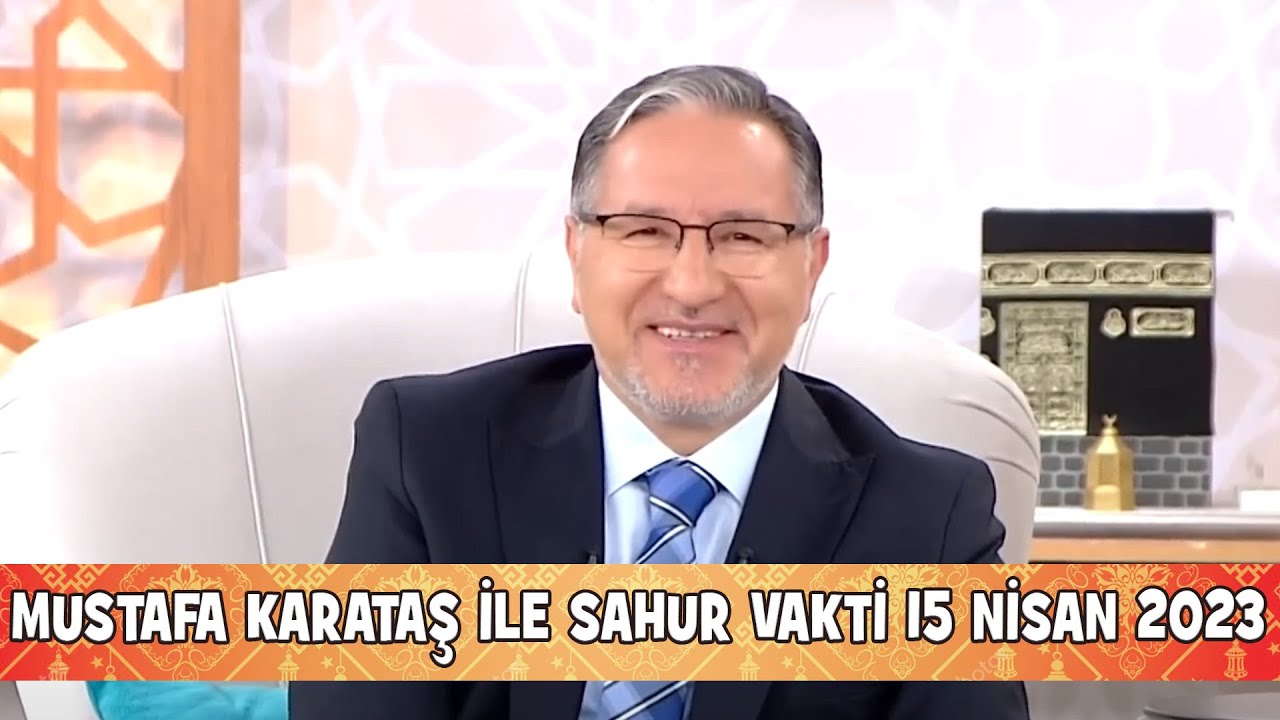 Prof Dr Mustafa Karata Ile Sahur Vakti Nisan Youtube