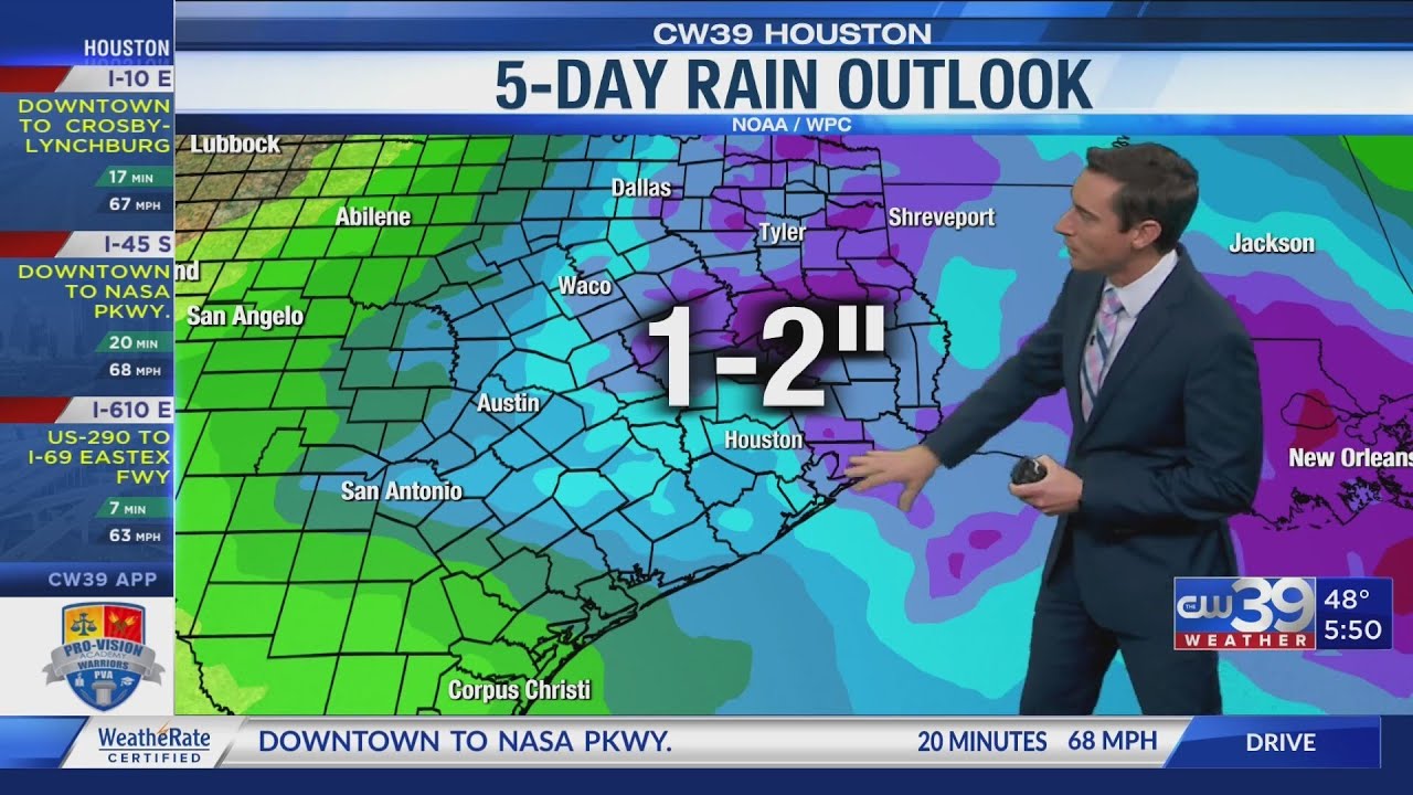 Widespread rain returns at the end of the week - YouTube
