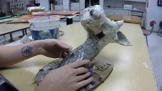 Paper Mache` Animal Head - Make