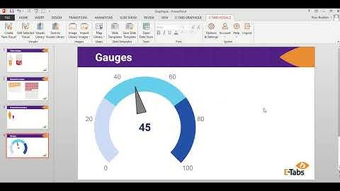 How to easily build gauges in PowerPoint