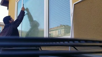 Window Cleaning- Residential pole work.