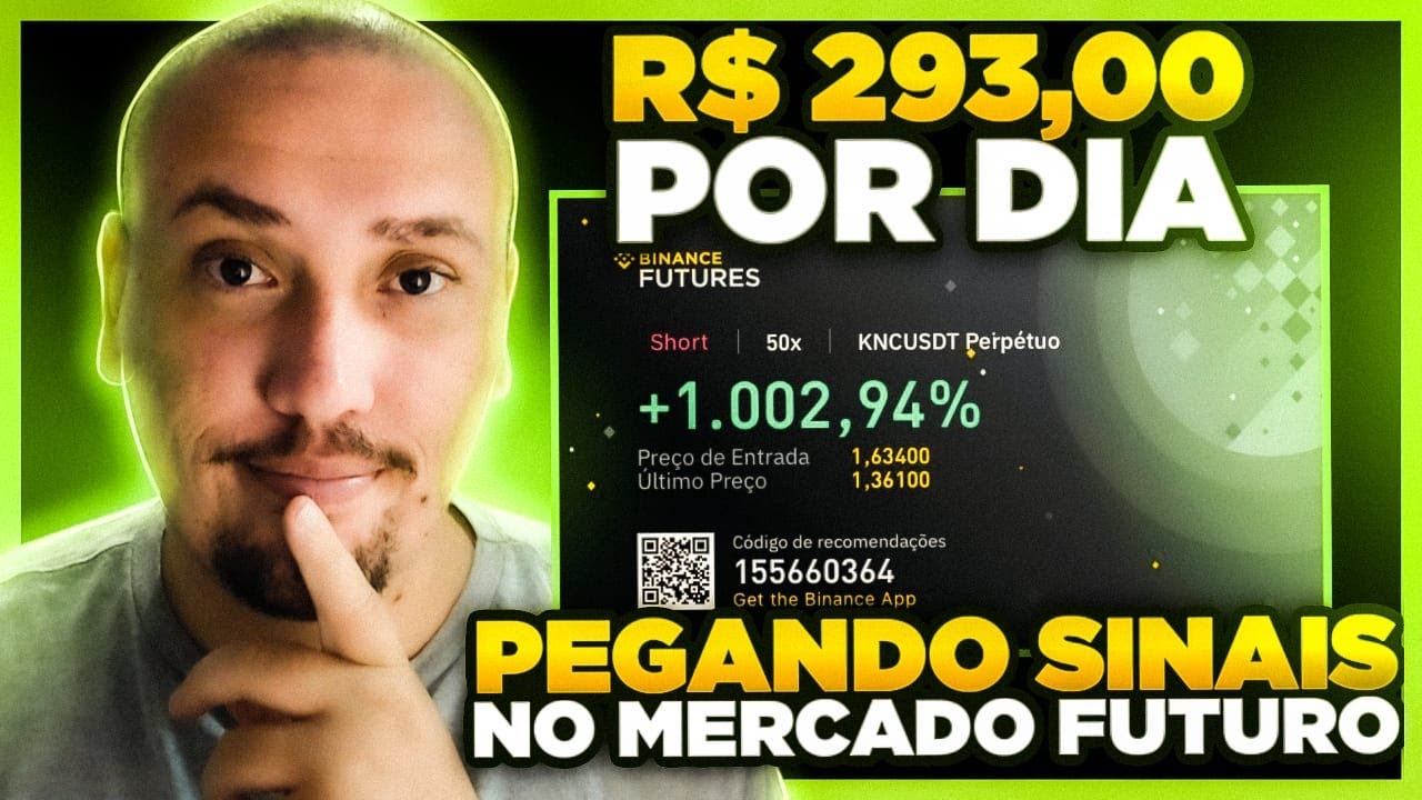 Mercado Futuros Binance: Mostrei o Grupo VIP de Sinais Que Esta Me Gerando R$293,00 Por Dia!