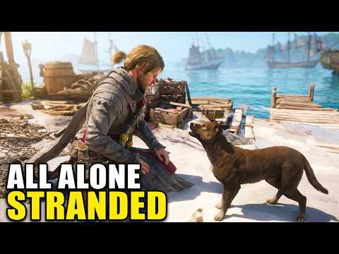 Abandoned Dog Stranded on Island - Assassin's Creed Black Flag Resynced